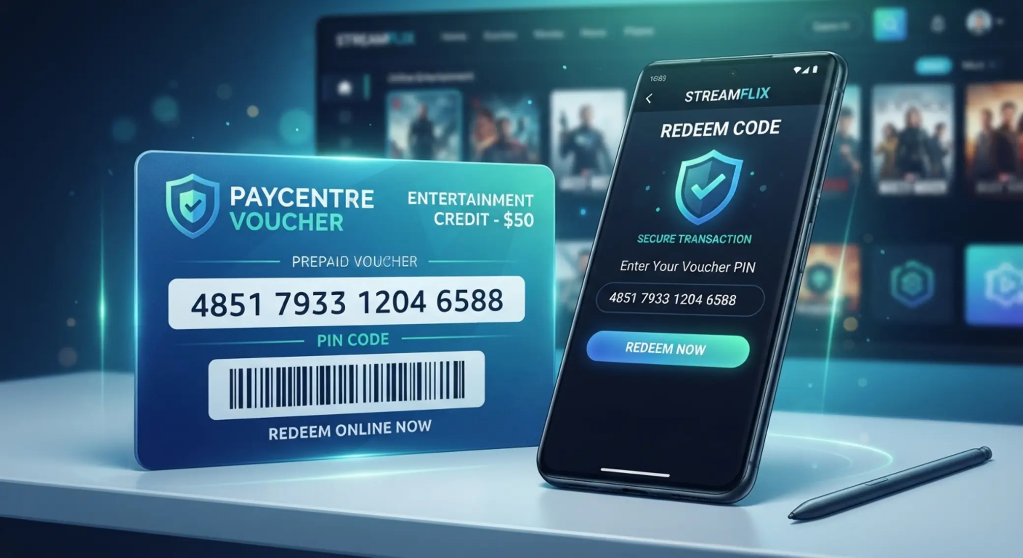 Jak działa Paysafecard w kasynie Ilustracja pokazująca działanie Paysafecard przy wpłacie online